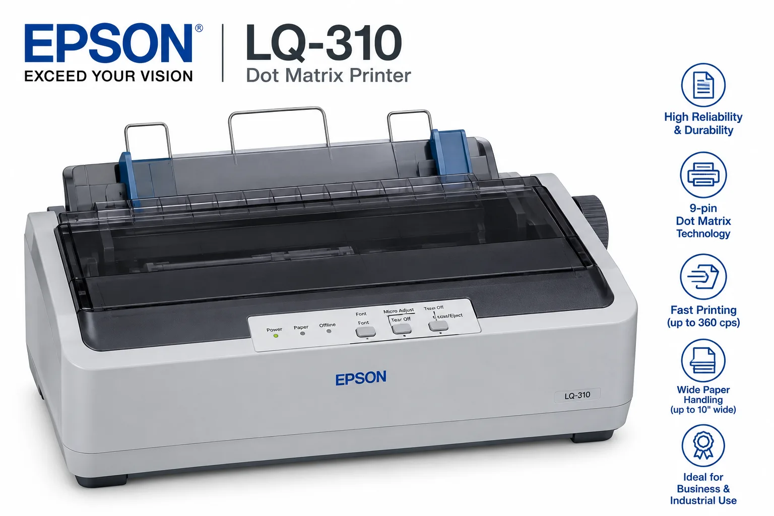 Epson LQ-310 Dot Matrix Printer