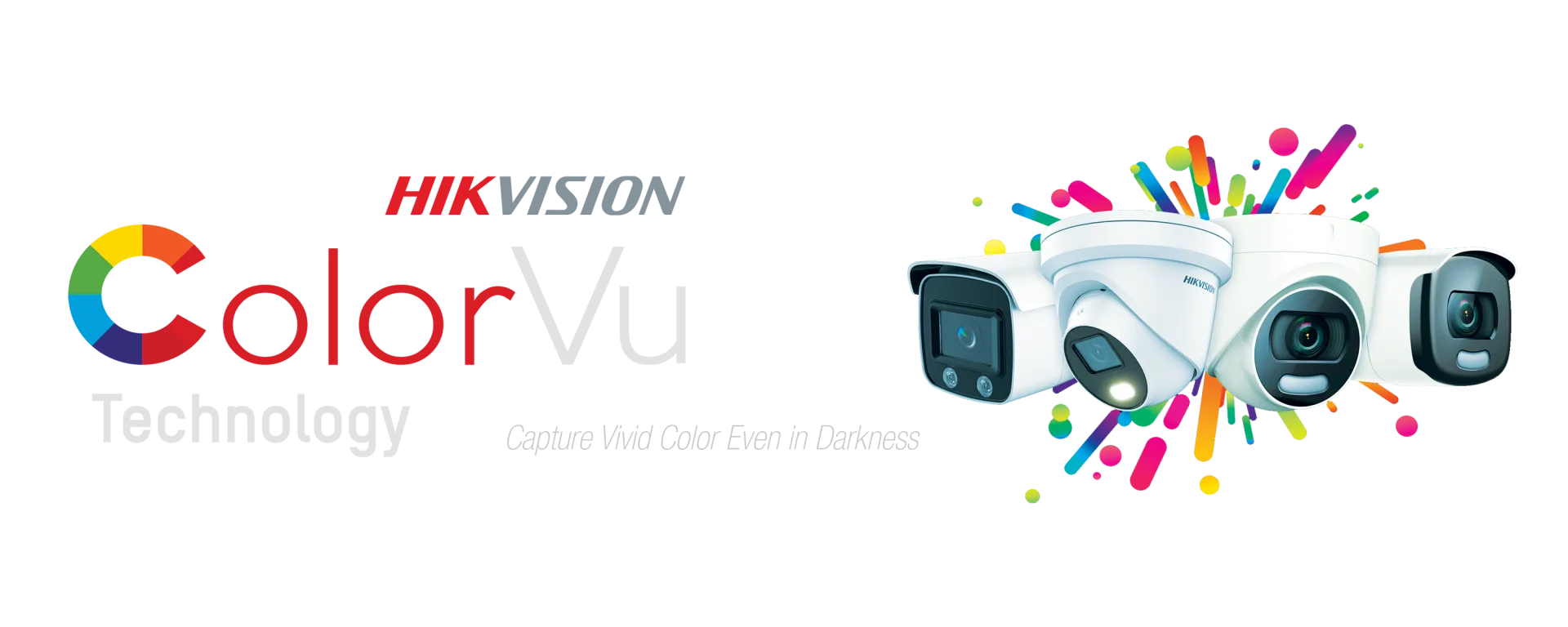Hikvision ColorVu Technology — capture vivid color even in darkness