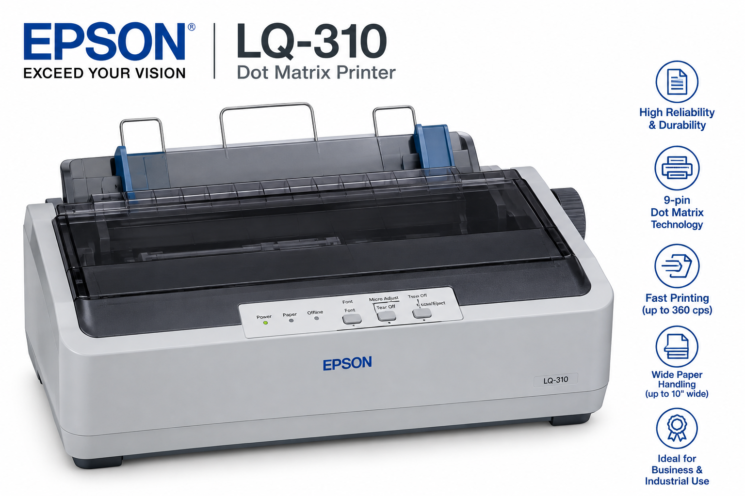 Epson LQ-310 Dot Matrix Printer